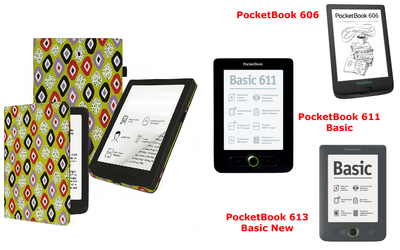 Чехол CRAYTON для PocketBook 606, 611, 613 – стиль, защита, цвет Kamni