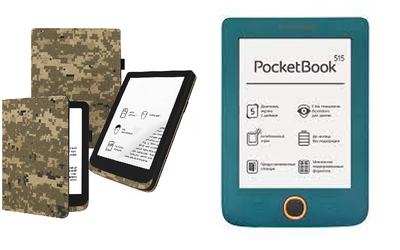 Чехол CRAYTON для PocketBook Mini PB515 – стиль, защита, цвет Pixel M14