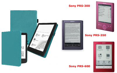 Чехол CRAYTON для Sony PRS-300, PRS-350, PRS-600 – стиль, защита, цвет Biryza
