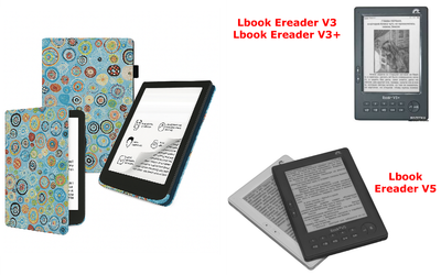 Чехол CRAYTON для Lbook Ereader V3, V3+, V5 – стиль, защита, цвет Kryhi