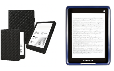 Чехол CRAYTON для PocketBook IQ701 – стиль, защита, цвет Karos Black