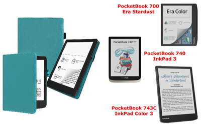 Чехол CRAYTON для PocketBook 700, 740, 743 – стиль, защита, цвет Biryza