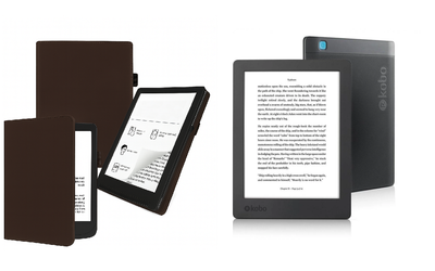 Чехол CRAYTON для Kobo Aura Edition 2 – стиль, защита, цвет Braun