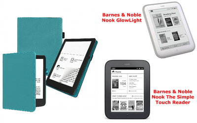 Чехол CRAYTON для Barnes & Noble Nook GlowLight, The Simple Touch Reader – стиль, защита, цвет Biryza