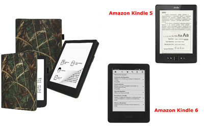 Чехол CRAYTON для Amazon Kindle 5, Amazon Kindle 6 – стиль, защита, цвет Lis