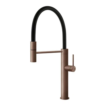 Змішувач для кухні Gessi 316 Copper Brushed PVD мідь (60010708)