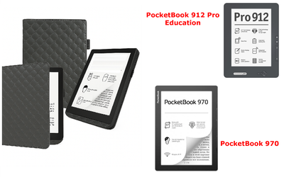 Чехол CRAYTON для PocketBook 912, 970 – стиль, защита, цвет Karos Gray