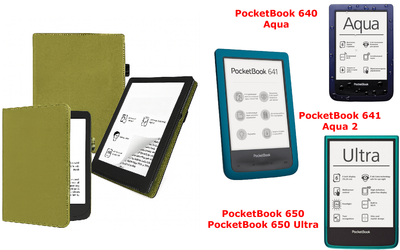 Чохол CRAYTON для PocketBook 640, 641, 650, 650 Ultra — стиль, захист, колір Oluva