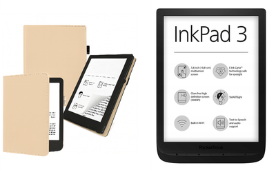 Чехол CRAYTON для Pocketbook Inkpad 3 PB740 – стиль, защита, цвет Bezevui