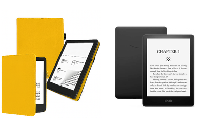 Чехол CRAYTON для Amazon Kindle Paperwhite Signature Edition 11th Gen – стиль, защита, цвет Yellow