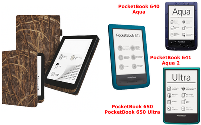 Чохол CRAYTON для PocketBook 640, 641, 650, 650 Ultra — стиль, захист, колір Kamush