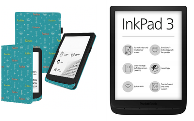 Чохол CRAYTON для Pocketbook Inkpad 3 PB740 — стиль, захист, колір Feshn-Bue