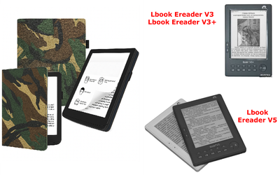 Чохол CRAYTON для Lbook Ereader V3, V3+, V5 — стиль, захист, колір Saxara