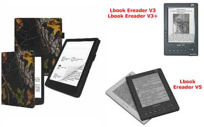 Чохол CRAYTON для Lbook Ereader V3, V3+, V5 — стиль, захист, колір Dybok