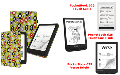 Чехол CRAYTON для PocketBook 626, 628, 629 – стиль, защита, цвет Kamni