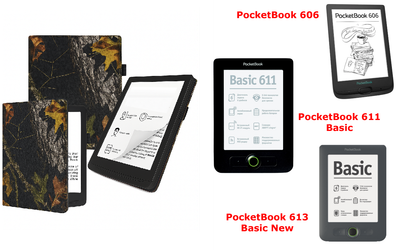 Чехол CRAYTON для PocketBook 606, 611, 613 – стиль, защита, цвет Dybok