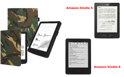 Чохол CRAYTON для Amazon Kindle 5, Amazon Kindle 6 — стиль, захист, колір Saxara
