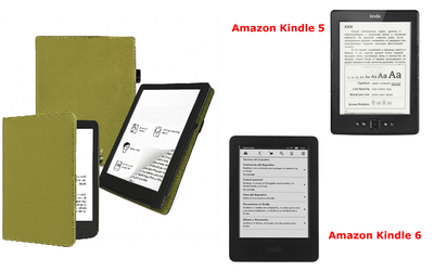 Чохол CRAYTON для Amazon Kindle 5, Amazon Kindle 6 — стиль, захист, колір Oluva