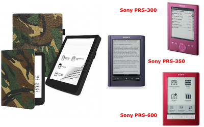 Чохол CRAYTON для Sony PRS-300, PRS-350, PRS-600 — стиль, захист, колір Saxara