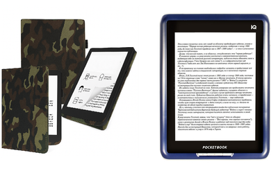 Чехол CRAYTON для PocketBook IQ701 – стиль, защита, цвет Xaki TM