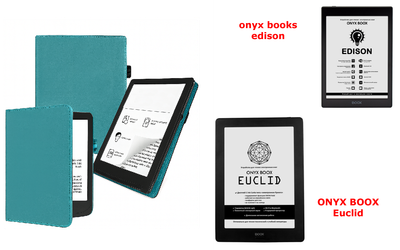Чохол CRAYTON для onyx books edison, Euclid — стиль, захист, колір Biryza