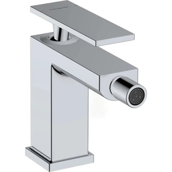 Змішувач для біде Hansgrohe Tecturis E хром з доннним клапаном