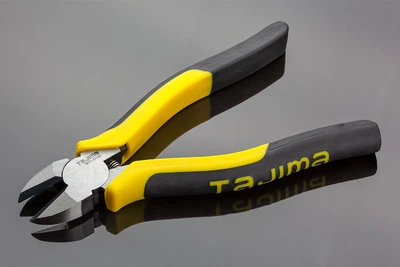 Кусачки бокорезы 180 мм Tajima SHP-D180 CrV диагональные универсальные (1202-0253)