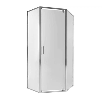 Душова кабіна Qtap Leo CRM10995 AC6 90х90 скло Clear, CalcLess, 6 мм без піддону (LEOCRM10995AC6)
