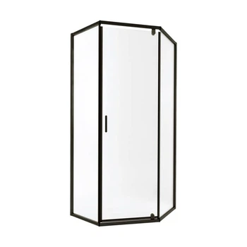 Душова кабіна Qtap Scorpio BLA10115 AC6 100x100 скло Clear 6 мм, покриття CalcLess без піддону (SCOBLA10115AC6)