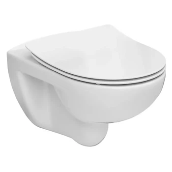 Унітаз підвісний Roca Victoria Rimless із сидінням Slim Soft close (A34H398000)