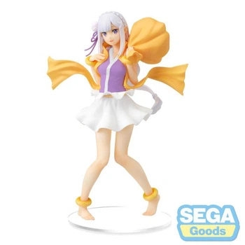 Аниме фигурка Sega Эмилия SPM Emilia Re:Zero "Wind God" (Fujin) version