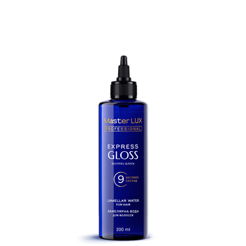 Ламелярная вода для волос Master LUX Professional Express Gloss 200 мл
