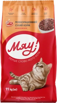 Сухий корм для кішок Мяу! з яловичиною