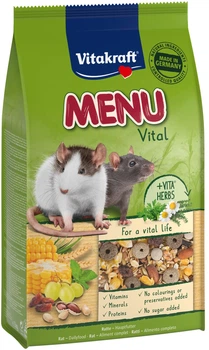Корм Vitakraft Premium Menu Vital для пацюків 1 кг (4008239256577)