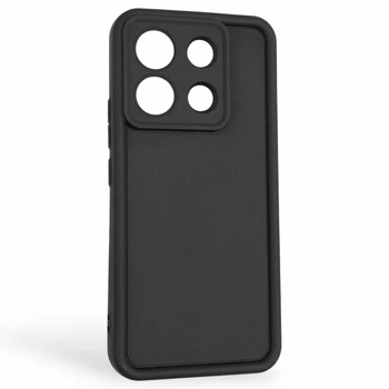 Чохол силіконовий Soft Touch для Xiaomi Redmi Note 13 Pro 5G чорний (Повний захист камери)