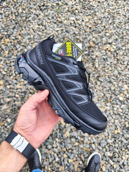 Чоловічі зимові кросівки Salomon XT-6 Expanse Gore-Tex Black Розмір 46