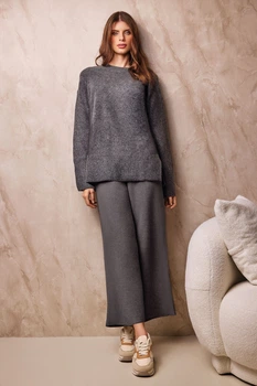 Комплект: джемпер і брюки Lormar 46/48(L/XL) Сірий меланж (Grigio melange) (110202)