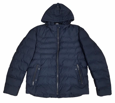 Зимова куртка пуховик SANTORYO W391 XXL Темно-синя