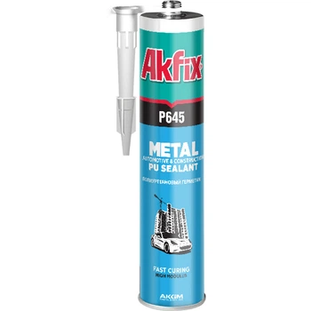 Поліуретановий герметик автомобільний AKFIX P645 310мл білий