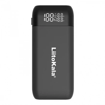 Повербанк-корпус/зарядка Liitokala Lii-MP2, 2x18650-21700, USB-C QC+PD, LCD, Box (Power Bank Case) (263022)