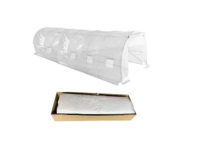 Садова плівка Bass Polska UV-12 18 м² (6×3×2 м) Арочна Прозора BP1800