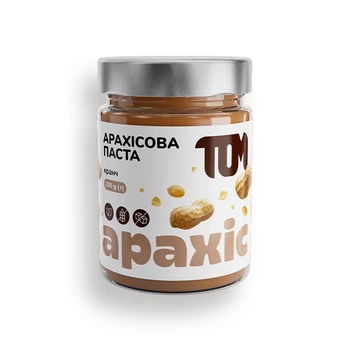 Арахісова паста кранч, 300 скло