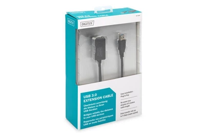 Кабель Assmann активный USB3 5M DA-73104 Black