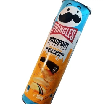 Чипсы Pringles Passport Flavours Italian Style Black Pepper and Parmesan 134г