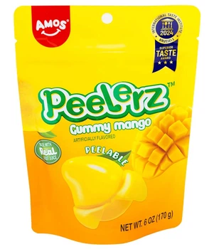 Желейні цукерки Amos Peelerz Gummy Mango 170г