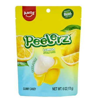 Желейні цукерки Amos Peelerz Lemon 170г