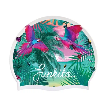 Шапочка Funky Trunks Silicone Swimming Cap - The Beach
