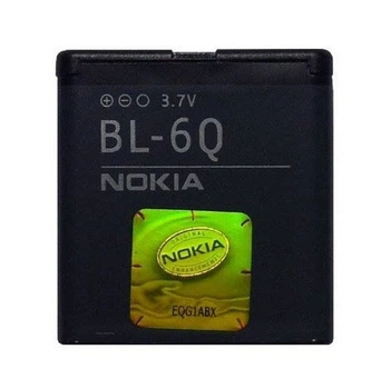 Акумулятор Nokia BL-6Q, 970 mAh