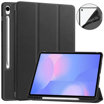 Чохол TPU Samsung Galaxy Tab S10 FE+ 13.1" SM-X620, SM-X626 з місцем для стілусу Чорний