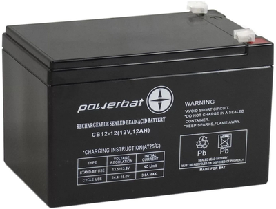 Акумуляторна батарея POWERBAT CB 12V 12Ah (CB 12-12)